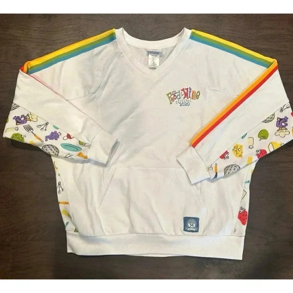 Disney‎ Food and Wine Festivle 2020 RARE sweatshirt b12